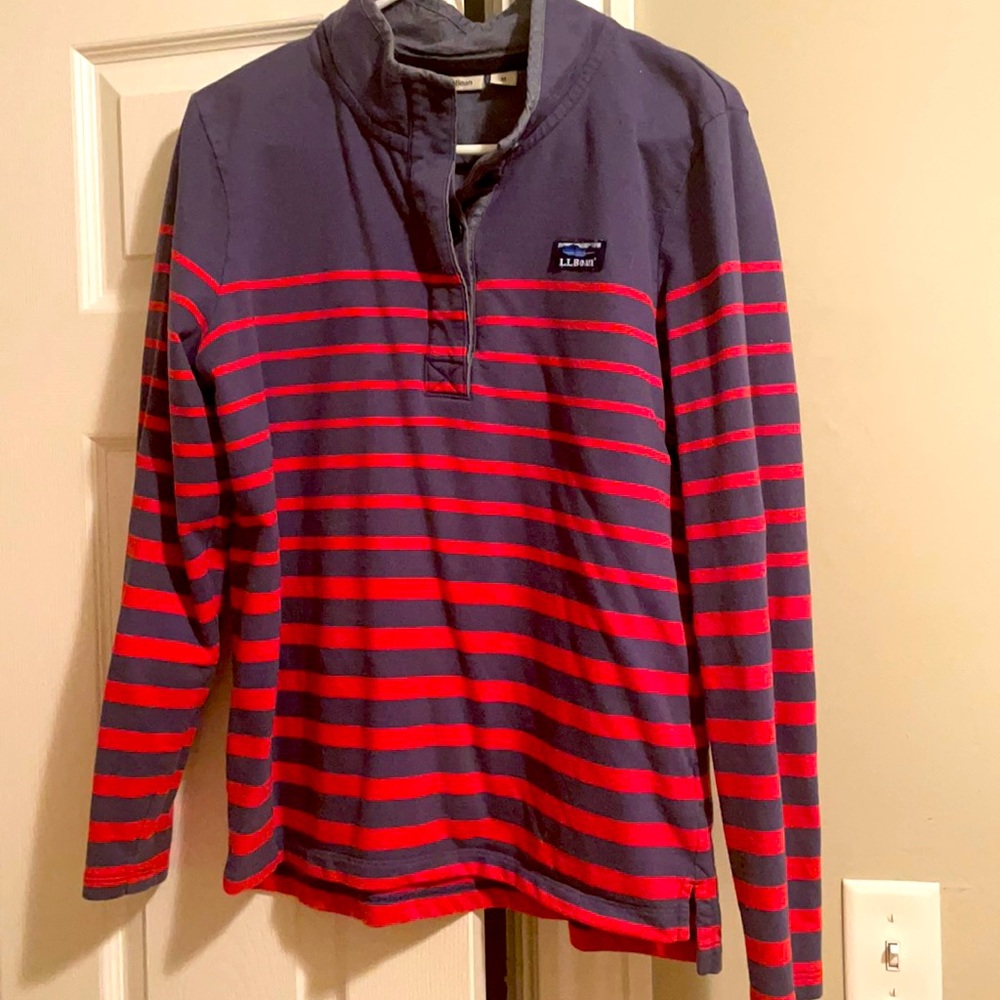 L.L. Bean Rugby Pullover